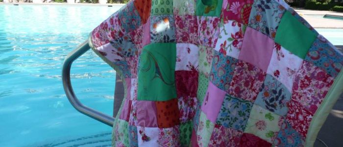 Le plaid personnalisé de Sienna, plein de couleurs