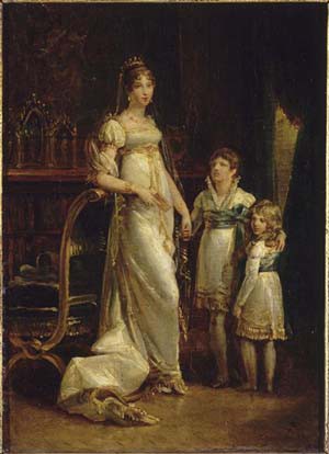 Reine Hortense deux fils