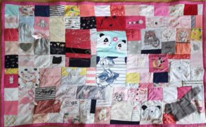 Patchwork de souvenirs d'enfance pour Aline