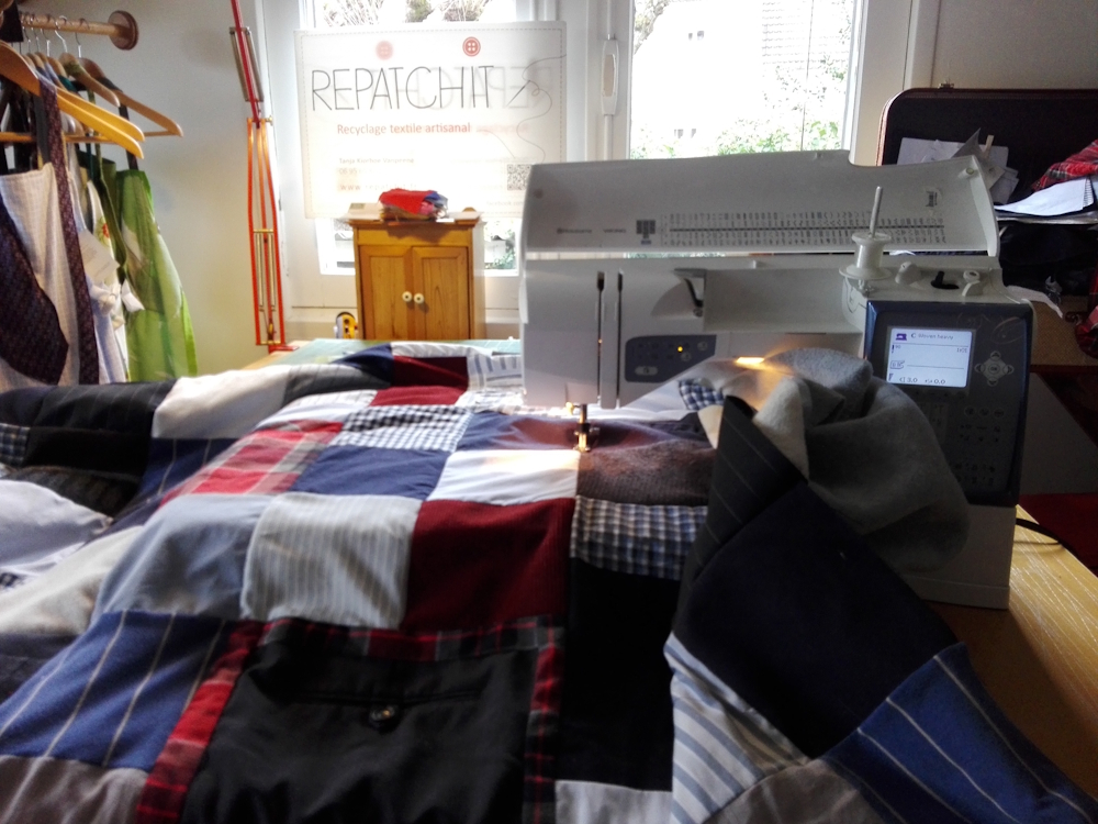 Matelassage machine à coudre Viking