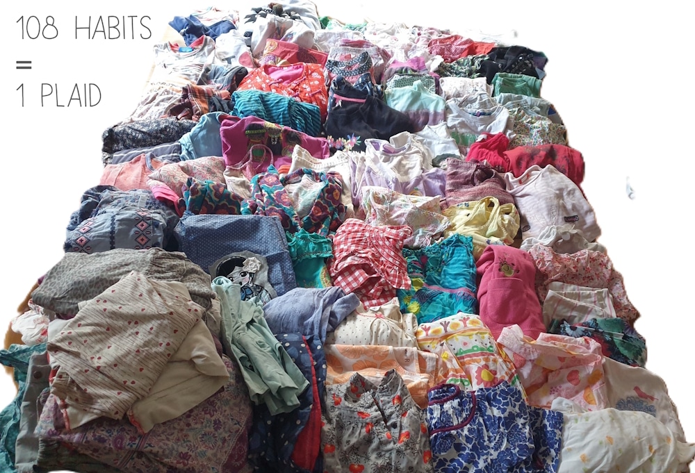 Vêtements pour plaid souvenirs enfance