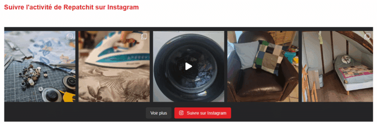 Suivez Repatchit sur Instagram
